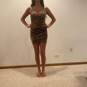Forever 21 velvet dress